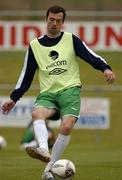 15 August 2005; Gary Breen, Republic of Ireland, in action during squad training. Malahide FC, Gannon Park, Malahide, Dublin. Picture credit; Brendan Moran / SPORTSFILE