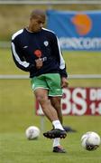 15 August 2005; Steven Reid, Republic of Ireland, in action during squad training. Malahide FC, Gannon Park, Malahide, Dublin. Picture credit; Brendan Moran / SPORTSFILE