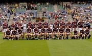 31 July 2005; The Galway squad. Guinness All-Ireland Senior Hurling Championship Quarter-Final, Galway v Tipperary, Croke Park, Dublin. Picture credit; Ray McManus / SPORTSFILE