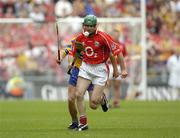 14 August 2005; Jerry O'Connor, Cork, in action against Brian O'Connell, Clare. Guinness All-Ireland Senior Hurling Championship Semi-Final, Cork v Clare, Croke Park, Dublin. Picture credit; Damien Eagers / SPORTSFILE