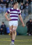 4 March 2014; Jake Kennedy, Clongowes Wood College SJ. Beauchamps Leinster Schools Senior Cup, Semi-Final, St. Andrew’s College v Clongowes Wood College SJ, Donnybrook Stadium, Donnybrook, Dublin. Picture credit: Barry Cregg / SPORTSFILE