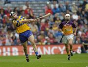 24 July 2005; Gerry Quinn, Clare. Guinness All-Ireland Senior Hurling Championship Quarter-Final, Wexford v Clare, Croke Park, Dublin. Picture credit; Ray McManus / SPORTSFILE