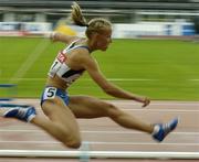 10 August 2005; Ilona Ranta, Finland. 2005 IAAF World Athletic Championships, Helsinki, Finland. Picture credit; Pat Murphy / SPORTSFILE