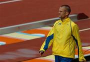 12 August 2005; Stefan Holm, Sweden. 2005 IAAF World Athletic Championships, Helsinki, Finland. Picture credit; Pat Murphy / SPORTSFILE