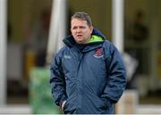 28 February 2014; Davy Fitzgerald, Limerick IT manager. Irish Daly Mail Fitzgibbon Cup Semi-Final, Limerick IT v Waterford Institute of Technology. The Dub, Queen's University, Belfast, Co. Antrim. Picture credit: Oliver McVeigh / SPORTSFILE