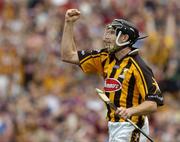 21 August 2005; Eddie Brennan, Kilkenny, celebrates his sides first goal. Guinness All-Ireland Senior Hurling Championship Semi-Final, Kilkenny v Galway, Croke Park, Dublin. Picture credit; Matt Browne / SPORTSFILE