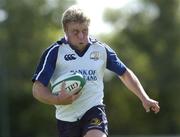 20 August 2005; James Norton, Leinster. Leinster Pre-Season Friendly 2005-2006, Leinster v Parma, Naas Rugby Club, Naas, Co. Kildare. Picture credit; Matt Browne / SPORTSFILE