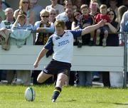 20 August 2005; David McAllister, Leinster. Leinster Pre-Season Friendly 2005-2006, Leinster v Parma, Naas Rugby Club, Naas, Co. Kildare. Picture credit; Matt Browne / SPORTSFILE