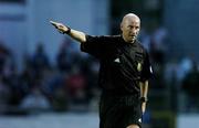 19 August 2005; Paul Tuite, referee. eircom League, Premier Division, Derry City v Cork City, Brandywell, Derry. Picture credit; David Maher / SPORTSFILE