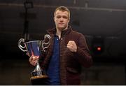 7 March 2014; Stephen Donnelly, All Saints Boxing Club, who won best boxer of the championship. National Senior Boxing Championship Finals, National Stadium, Dublin. Picture credit: Barry Cregg / SPORTSFILE