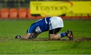 8 March 2014; Billy Sheehan, Laois, reacts to missing a late goal chance. Allianz Football League Division 1 Round 4, Armagh v Laois, Athletic Grounds, Armagh. Picture credit: Oliver McVeigh / SPORTSFILE