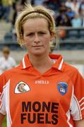 14 August 2005; Olive McGeown, Armagh junior Camogie captain. All-Ireland Junior Camogie Championship Semi-Final, Dublin v Armagh, Parnell Park, Dublin. Picture credit; David Maher / SPORTSFILE
