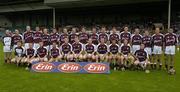 27 August 2005; The Galway squad. Erin U21 Hurling Championship Semi-Final, Galway v Cork, Gaelic Grounds, Limerick. Picture credit; Brendan Moran / SPORTSFILE