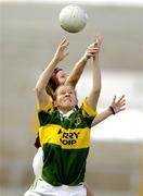 27 August 2005; Deirdre O'Sullivan, Kerry, in action against Philomena Ni Fhlatharta, Galway. TG4 Ladies Football All-Ireland Quarter-Final, Galway v Kerry, Gaelic Grounds, Limerick. Picture credit; Brendan Moran / SPORTSFILE
