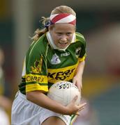 27 August 2005; Laura O'Mahony, Kerry. TG4 Ladies Football All-Ireland Quarter-Final, Galway v Kerry, Gaelic Grounds, Limerick. Picture credit; Brendan Moran / SPORTSFILE