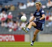 27 August 2005; Angie McNally, Dublin. TG4 Ladies Football All-Ireland Quarter-Final, Dublin v Tyrone, Croke Park, Dublin. Picture credit; Ray McManus / SPORTSFILE