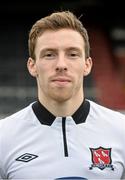 9 March 2014; David McMillan, Dundalk FC. Dundalk FC squad portraits 2014, Dundalk, Co. Louth. Picture credit: David Maher / SPORTSFILE