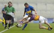4 September 2005; Damien O'Brien, Tipperary, in action against Colm Morris, Wexford. Tommy Murphy Cup Final, Wexford v Tipperary, Croke Park, Dublin. Picture credit; Damien Eagers / SPORTSFILE