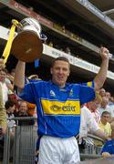 4 September 2005; Declan Browne, Tipperary captain lifts the Tommy Murphy Cup. Tommy Murphy Cup Final, Wexford v Tipperary, Croke Park, Dublin. Picture credit; Damien Eagers / SPORTSFILE