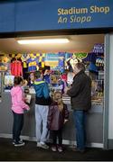 9 March 2014; Supporters check out merchandise at the stadium shop. Allianz Hurling League, Division 1A, Round 3, Tipperary v Clare, Semple Stadium, Thurles, Co. Tipperary. Picture credit: Brendan Moran / SPORTSFILE