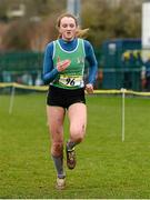 8 March 2014; Louise Keane, Bandon Grammar School, in action during the Senior Girls 2500m race during the Aviva All-Ireland Schools Cross Country Championships. Cork IT, Bishopstown, Cork. Picture credit: Diarmuid Greene / SPORTSFILE
