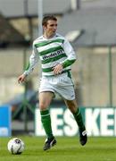 28 August 2005; Brian Shelly, Shamrock Rovers. FAI Carlsberg Cup 3rd Round, Shamrock Rovers v Douglas Hall, Dalymount Park, Dublin. Picture credit; Brian Lawless / SPORTSFILE