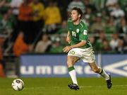 7 September 2005; Robbie Keane, Republic of Ireland. FIFA 2006 World Cup Qualifier, Group 4, Republic of Ireland v France, Lansdowne Road, Dublin. Picture credit; David Maher / SPORTSFILE