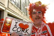 11 September 2005; Donal Hurley from Farranrea, Co. Cork before the match. Guinness All-Ireland Senior Hurling Championship Final, Galway v Cork, Croke Park, Dublin. Picture credit; Matt Browne / SPORTSFILE