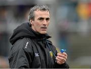 9 March 2014; Jim McGuinness, Donegal manager. Allianz Football League Division 2 Round 4, Donegal v Meath, MacCumhaill Park, Ballybofey, Co. Donegal. Picture credit: Oliver McVeigh / SPORTSFILE