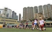 13 March 2014; The TG4 Ladies Allstars, from right, Brid Stack, Briege Corkery, Deirdre O'Reilly, Anne Marie walsh, all Cork, and Mairead Morrissey, Tipperary, in action during the squad training session at the Hong Kong Football Club. 2014 TG4 Ladies Football All-Star Tour, Hong Kong, China. Picture credit: Brendan Moran / SPORTSFILE