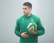 13 March 2014; Ireland's Conor Murray during squad training ahead of their side's RBS Six Nations Rugby Championship 2014 match against France on Saturday. Ireland Rugby Squad Training, Carton House, Maynooth, Co. Kildare. Picture credit: Matt Browne / SPORTSFILE