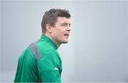 13 March 2014; Ireland's Brian O'Driscoll during squad training ahead of their side's RBS Six Nations Rugby Championship 2014 match against France on Saturday. Ireland Rugby Squad Training, Carton House, Maynooth, Co. Kildare. Picture credit: Stephen McCarthy / SPORTSFILE