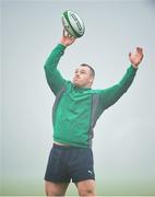 13 March 2014; Ireland's Cian Healy during squad training ahead of their side's RBS Six Nations Rugby Championship 2014 match against France on Saturday. Ireland Rugby Squad Training, Carton House, Maynooth, Co. Kildare. Picture credit: Stephen McCarthy / SPORTSFILE
