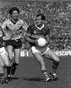 22 September 1985; Kerry's Jack O'Shea in action against Dublin. All-Ireland Football Final, Kerry v Dublin, Croke Park, Dublin. Picture credit; Ray McManus / SPORTSFILE