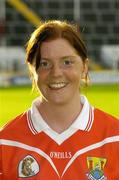 9 September 2005; Ciara Healy, Cork Camogie Press Night. Pairc Ui Chaoimh, Cork. Picture credit; Matt Browne / SPORTSFILE