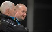 14 March 2014; Coach William O'Sullivan, Kerry, with Eamonn Ryan, Cork. 2014 TG4 Ladies Football All-Star Tour, 2012 Allstars v 2013 Allstars Exhibition match, Hong Kong Football Club, Hong Kong, China. Picture credit: Brendan Moran / SPORTSFILE