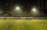14 March 2014; A general view of the game between the 2013 Allstars and the 2012 Allstars. 2014 TG4 Ladies Football All-Star Tour, 2012 Allstars v 2013 Allstars Exhibition match, Hong Kong Football Club, Hong Kong, China. Picture credit: Brendan Moran / SPORTSFILE