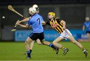 15 March 2014; Michael Carton, Dublin, in action against Colin Fennelly, Kilkenny. Allianz Hurling League, Division 1A, Round 4, Dublin v Kilkenny, Parnell Park, Dublin. Photo by Sportsfile