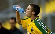 16 September 2005; Marc O Se takes a drink during a Kerry squad training session ahead of the All-Ireland Football Final. Fitzgerald Stadium, Killarney, Co. Kerry. Picture credit; Brendan Moran / SPORTSFILE
