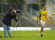 16 September 2005; Paul Galvin walks past photographer Don McMonagle during a Kerry squad training session ahead of the All-Ireland Football Final. Fitzgerald Stadium, Killarney, Co. Kerry. Picture credit; Brendan Moran / SPORTSFILE