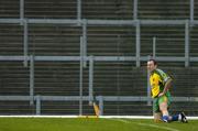 16 September 2005; Seamus Moynihan does some stretching exercises during a Kerry squad training session ahead of the All-Ireland Football Final. Fitzgerald Stadium, Killarney, Co. Kerry. Picture credit; Brendan Moran / SPORTSFILE