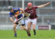16 March 2014; Niall Healy, Galway, in action against Conor O Brien, Tipperary. Allianz Hurling League, Division 1A, Round 4, Galway v Tipperary, Pearse Stadium, Galway. Picture credit: Ray Ryan / SPORTSFILE