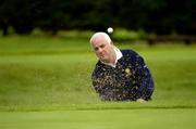 16 September 2005; Dermot Morris, Limerick Golf Club, plays from a bunker on the 2nd during the Senior Cup Semi-Final. Bulmers Cups and Shields Finals, Rosslare Golf Club, Rosslare, Wexford. Picture credit; Ray McManus / SPORTSFILE