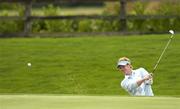 16 September 2005; Donal Gleeson, PGA National Golf Club, plays from the bunker onto the 10th green during the Irish PGA Championship at the Irish PGA National. Palmerstown House, Johnston, Co. Kildare. Picture credit; Matt Browne / SPORTSFILE