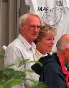 25 July 1998; Al Guy and his wife Kay in attendance at the BLƒ National Track & Field Championships at Morton Stadium in Santry, Dublin. Photo by Matt Browne/Sportsfile