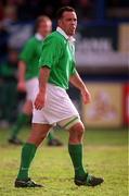 10 April 1999; Mike Mullins of Ireland during the Rugby International match between Ireland and Italy at Lansdowne Road in Dublin. Photo by Brendan Moran/Sportsfile