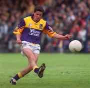 16 May 1999; John Hegarty of Wexford during the Bank of Ireland Leinster Senior Football Championship Preliminary Round Replay match between Longford and Wexford at Pearse Park in Longford. Photo by Aoife Rice/Sportsfile