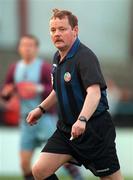 30 April 1999; Referee John McDermott during the Harp Larger First Division match between Drogheda United and Galway United at United Park in Drogheda, Louth. Photo by David Maher/Sportsfile