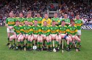 24 May 1998; The Kerry team ahead of the Guinness Munster Senior Hurling Championship Quarter-Final between Kerry and Waterford at Austin Stack Park in Tralee, Kerry. Photo by Ray McManus/Sportsfile