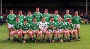 31 May 1998; The Limerick team ahead of the Guinness Munster Senior Hurling Championship Quarter-Final match between Limerick and Cork at the Gaelic Grounds in Limerick. Photo by Ray McManus/Sportsfile